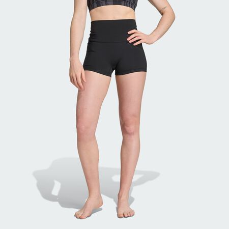 All-Me Sculpt Booty Short Leggings : Black / Black