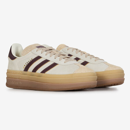 ADIDAS ORIGINALS gazelle GAZELLE BOLD BEIGE/BORDEAUX FEMME