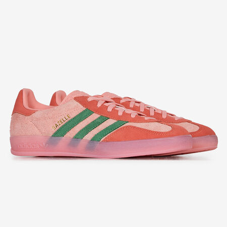 ADIDAS ORIGINALS gazelle GAZELLE INDOOR ROSE/VERT FEMME