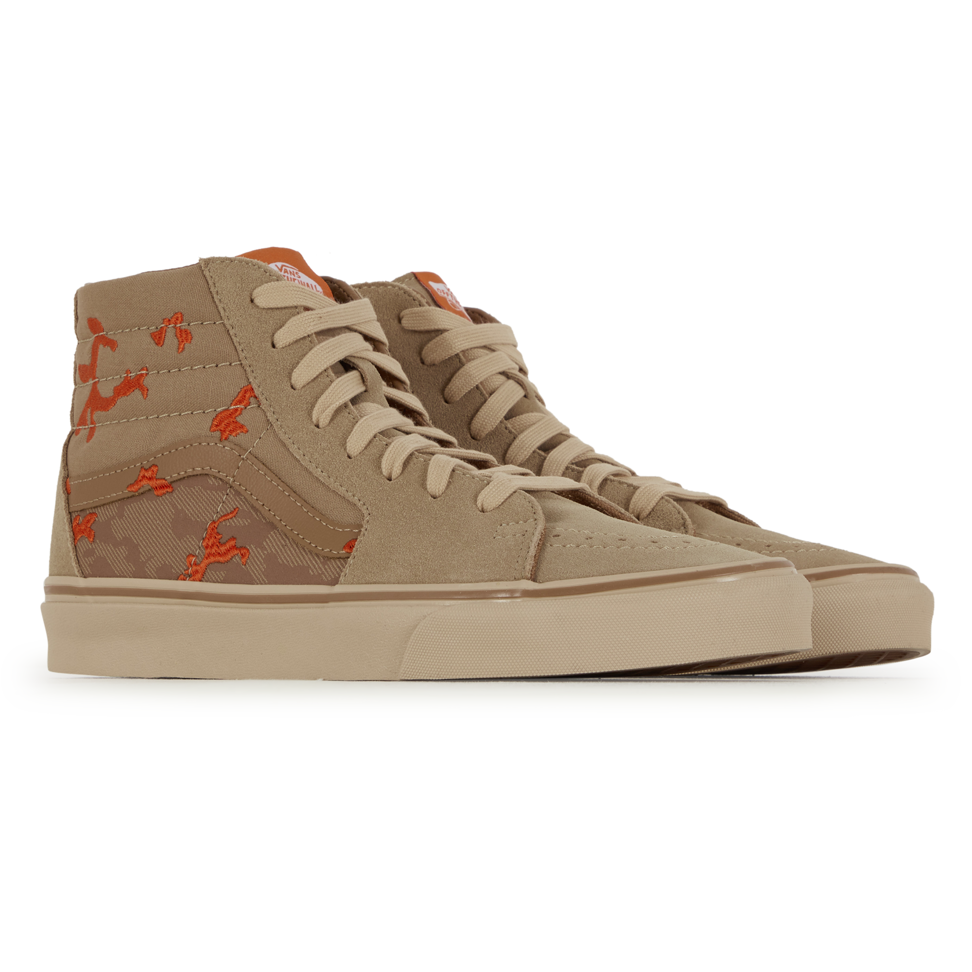 HOT High Top Vans Vans Sk8 Hi Homme Orange Vans Sk8 Hi