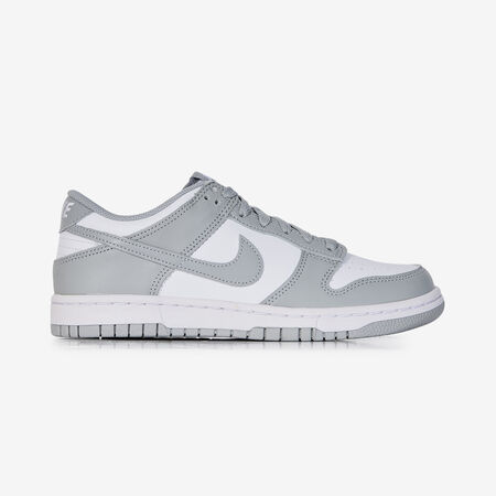 NIKE dunk DUNK LOW BLANC/GRIS JUNIOR