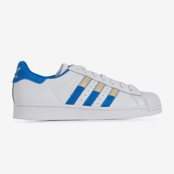Adidas superstar blanche bleu rouge Clearance