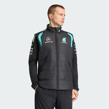 ADIDAS PERFORMANCE VESTE SANS MANCHES MERCEDES - AMG PETRONAS FORMULA&nbsp;1 TEAM MECHANICS Black / Grey Two HOMME