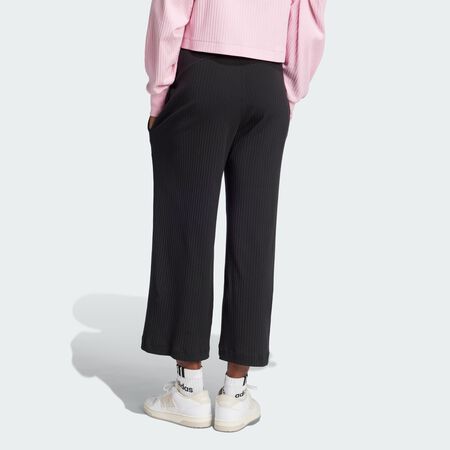 ADIDAS SPORTSWEAR Rib High-Waist 7/8 Pants (Maternity) Black WOMEN