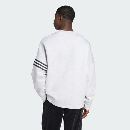 ADIDAS ORIGINALS Neuclassics T-Shirt Oversize à manches longues Light Grey Heather HOMME