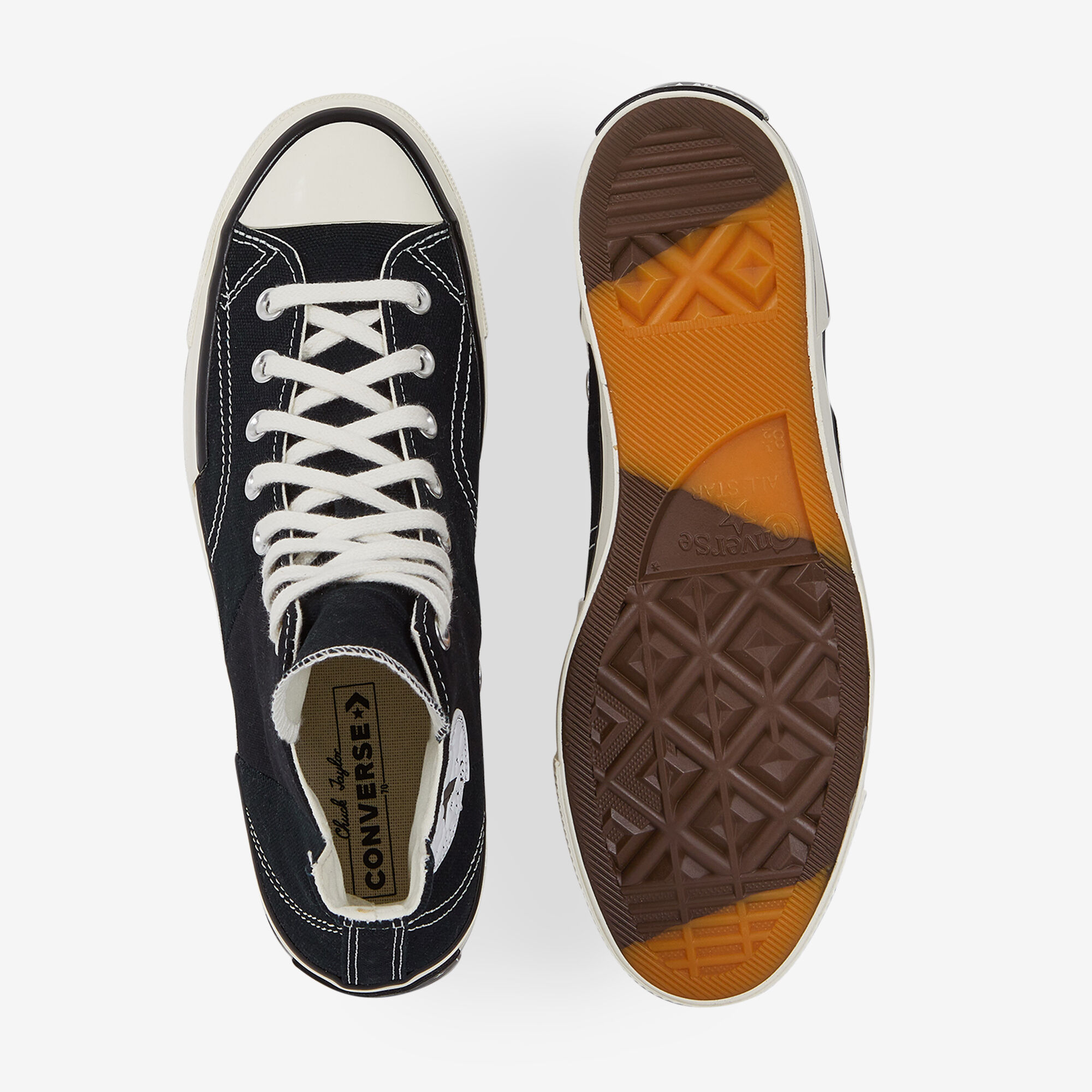 Chuck 70 Plus  Noir/blanc
