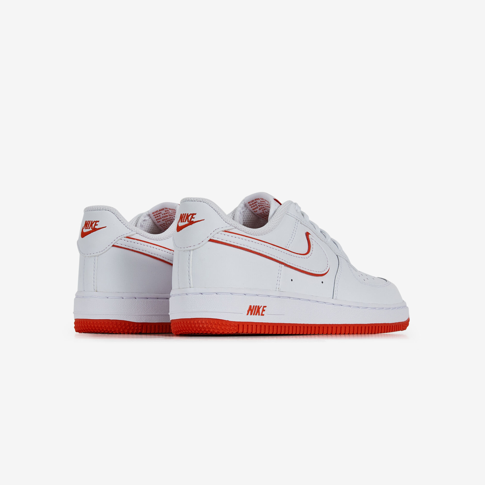 Air force store blanche semelle rouge