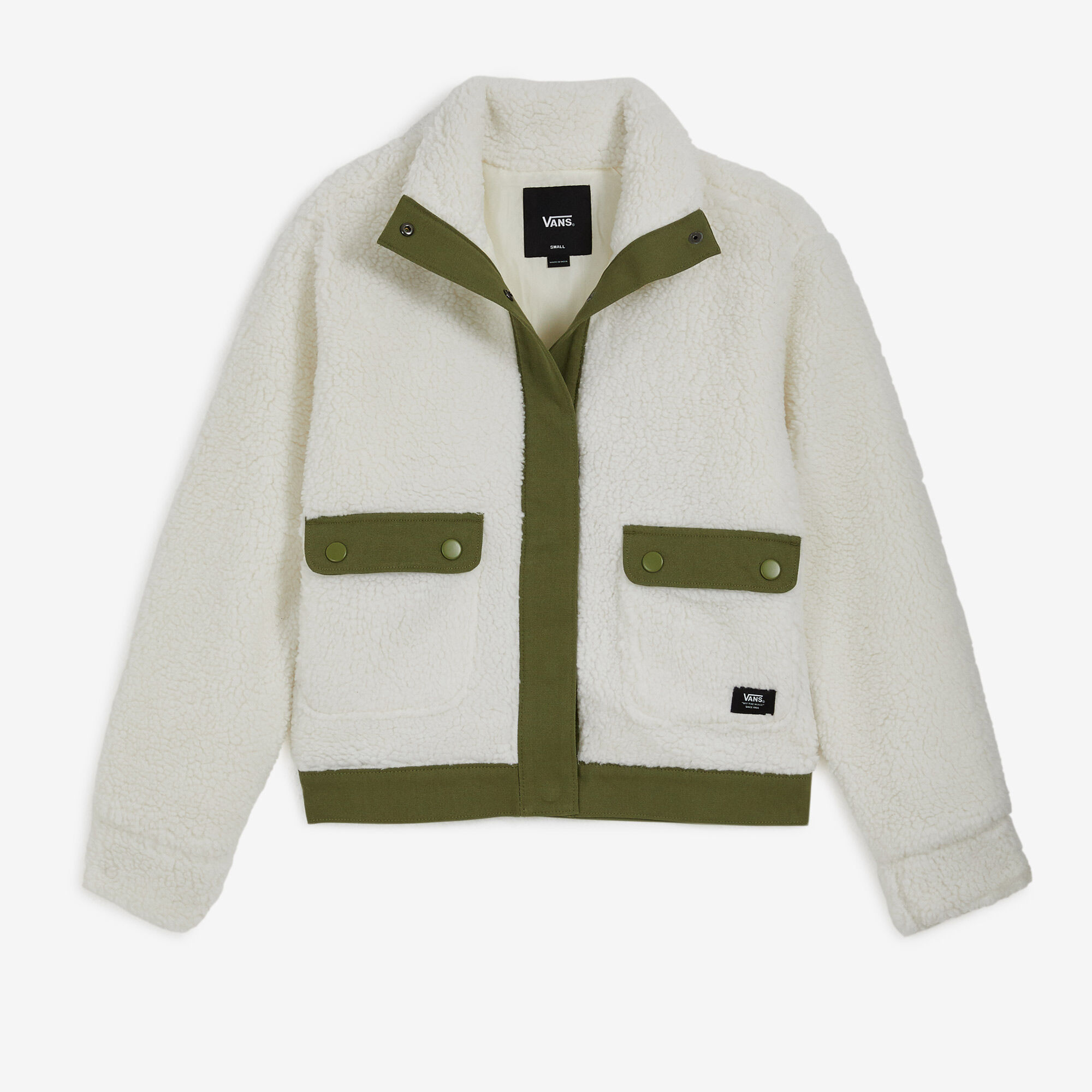 Veste vans top femme beige