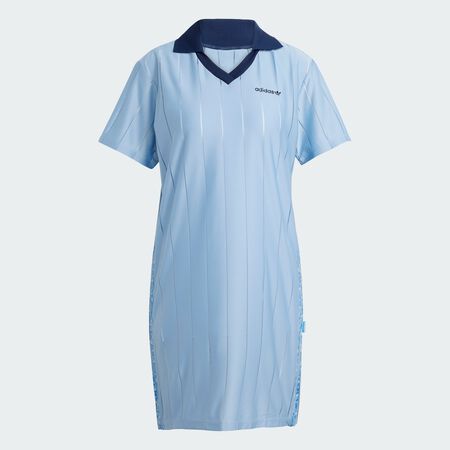 ADIDAS ORIGINALS adidas Originals x Liberty London Tonal Football Dress Ambient Sky / Chalk White WOMEN