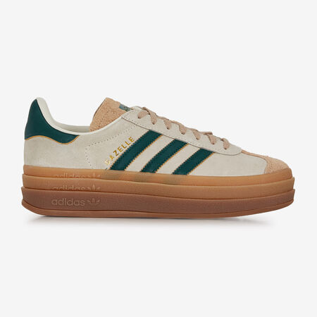 ADIDAS ORIGINALS gazelle GAZELLE BOLD BEIGE/VERT FEMME