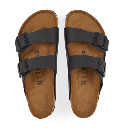 ARIZONA BIRKO FLOR : NOIR/BEIGE