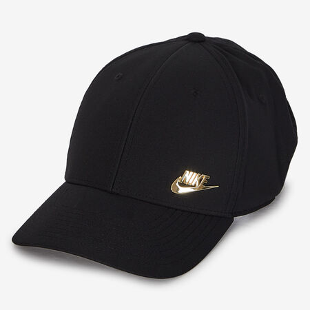 NIKE CASQUETTE METAL SWOOSH NOIR/OR HOMME