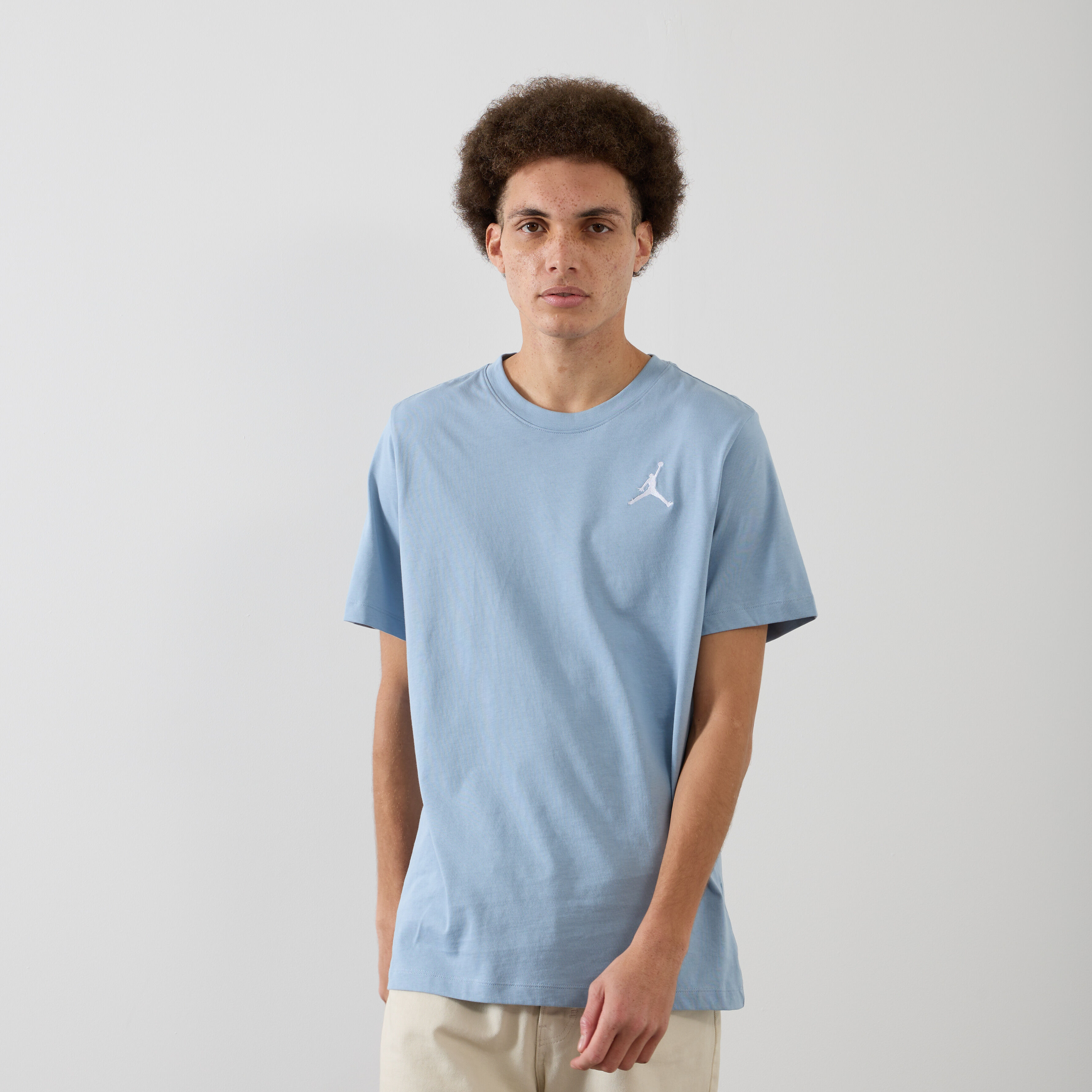 Baby blue jordan shirts 2025