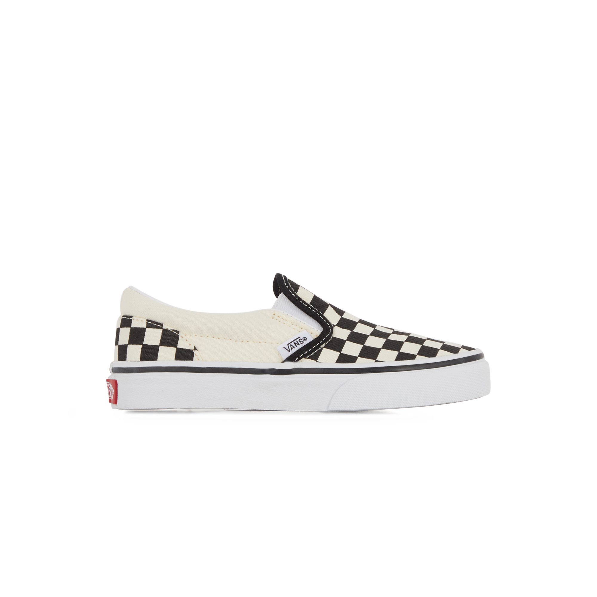 Classic Slip-on Blanc/noir - Enfant -