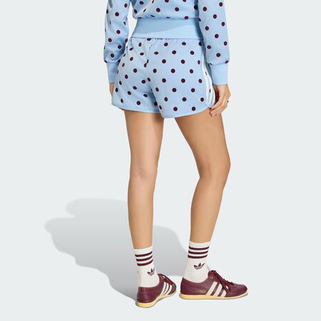 ADIDAS ORIGINALS POLKA DOTS SPRINTER SHORTS Clear Sky WOMEN