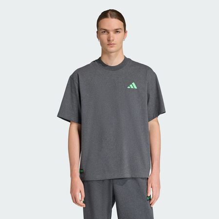 ADIDAS PERFORMANCE T-shirt survêtement premium Mercedes - AMG Petronas Formula One Team Dark Grey Heather HOMME