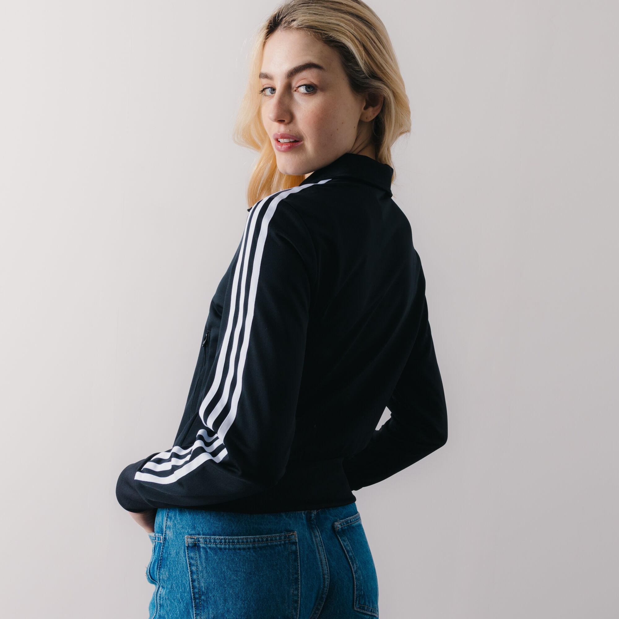 Adidas firebird jacket womens top