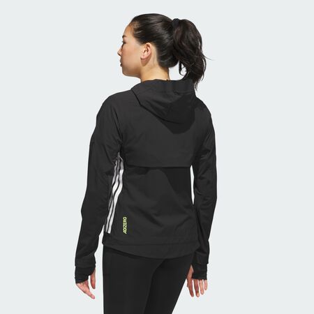 ADIDAS PERFORMANCE Adizero Running Jacket Black / Black WOMEN