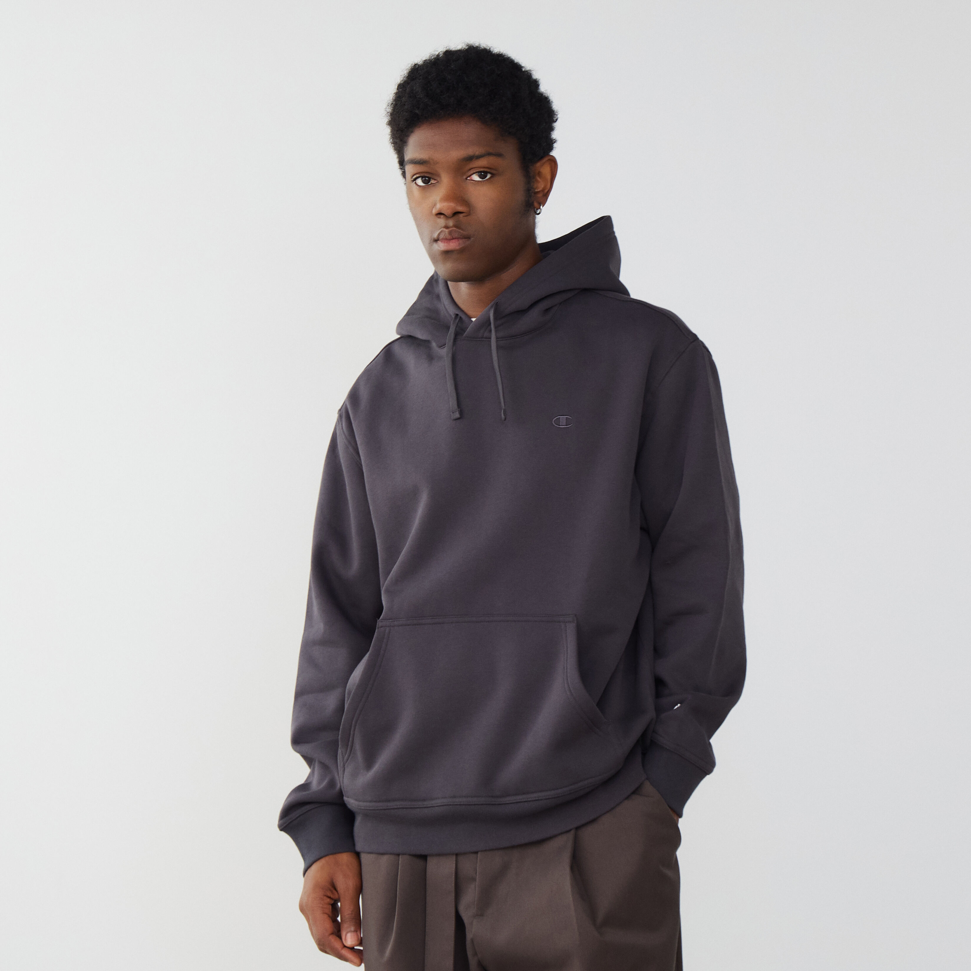 Men's champion embroidered hoodie best sale
