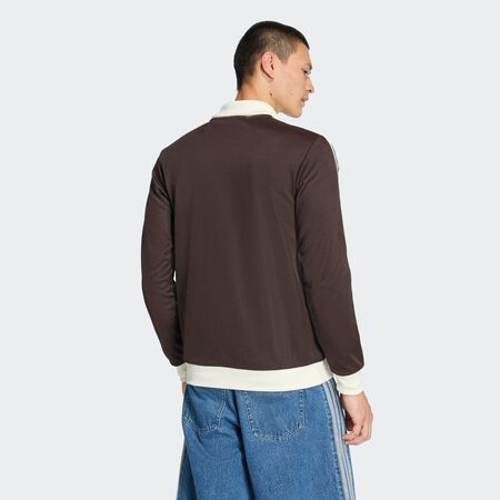 ADIDAS ORIGINALS VESTE DE SURVÊTEMENT CLASSIQUE Aurora Coffee / Off White HOMME