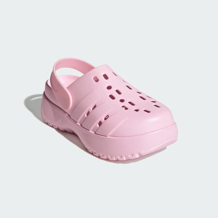 ADIDAS SPORTSWEAR Sabots de plate-forme Adilette Clear Pink / Clear Pink / Clear Pink FEMME