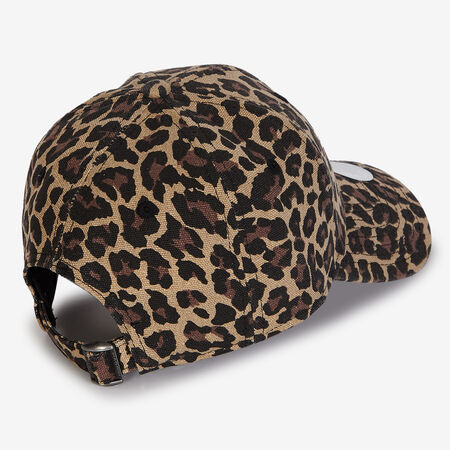 NEW ERA 9FORTY WOMEN NY LEOPARD MARRON/BLANC FEMME