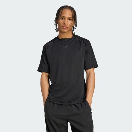 T-shirt Teamgeist Adicolor : Black / Black