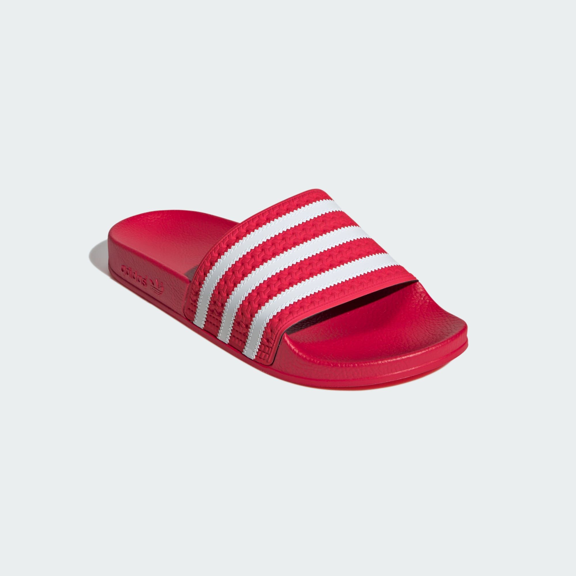 ADIDAS ORIGINALS Adilette Slides Active Pink Cloud White Active Pink SUMMER WOMEN Courir