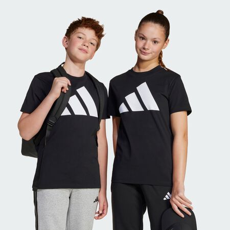 ADIDAS SPORTSWEAR Essentials Tee Kids Black / White JUNIOR