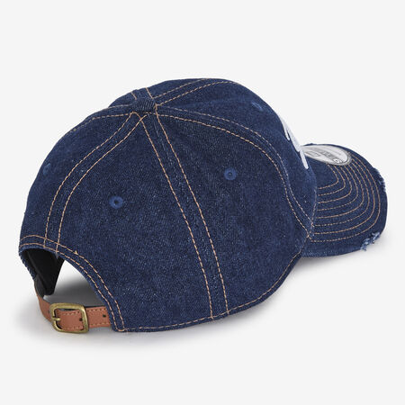 NEW ERA 9TWENTY NY DENIM DISTRESS BLUE MEN