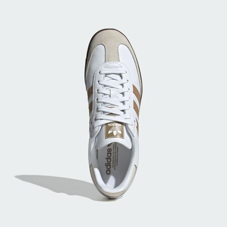 ADIDAS ORIGINALS samba SAMBA OG WHITE/BROWN WOMEN