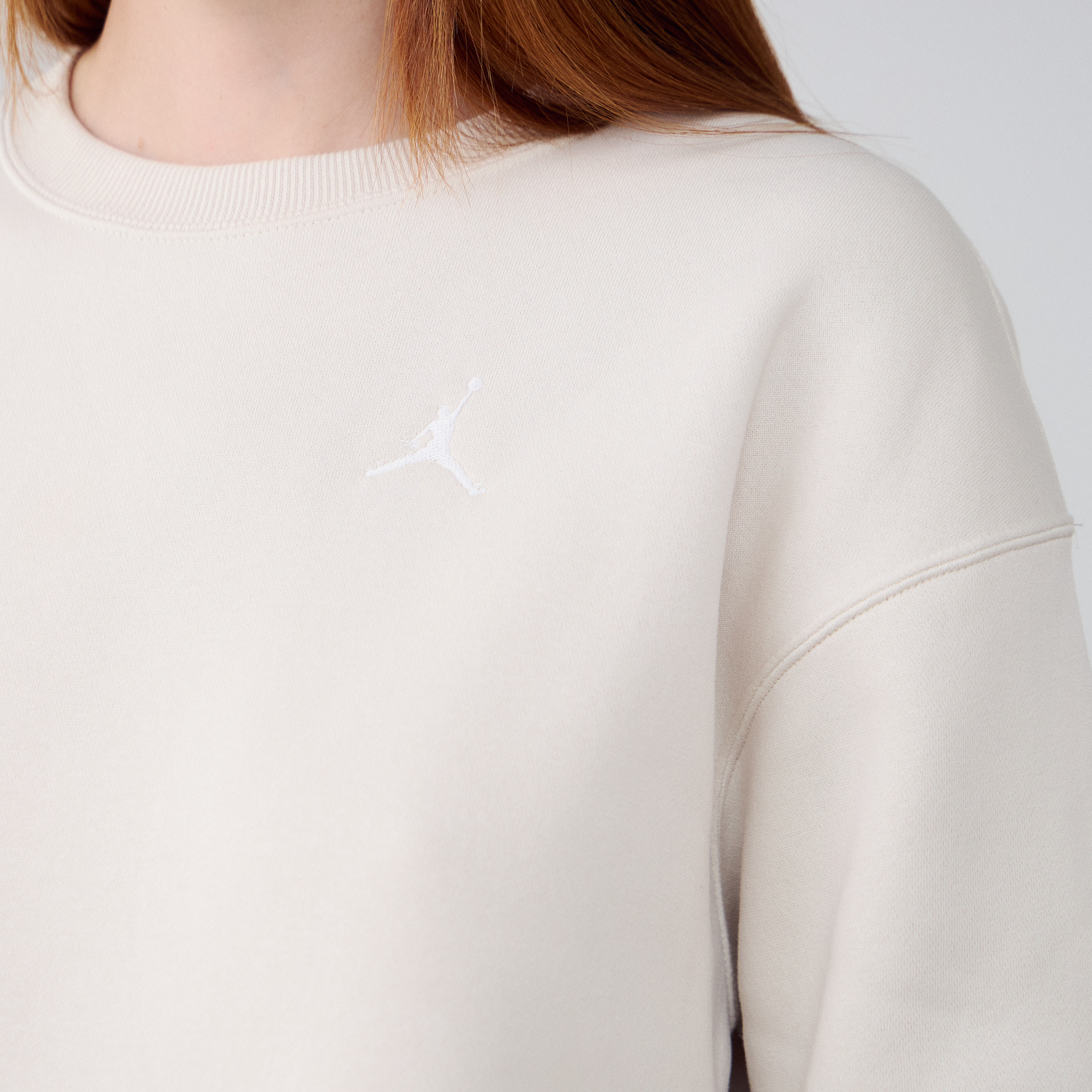 Sweat shirt Nike j brkln flc crew EU - vue 8