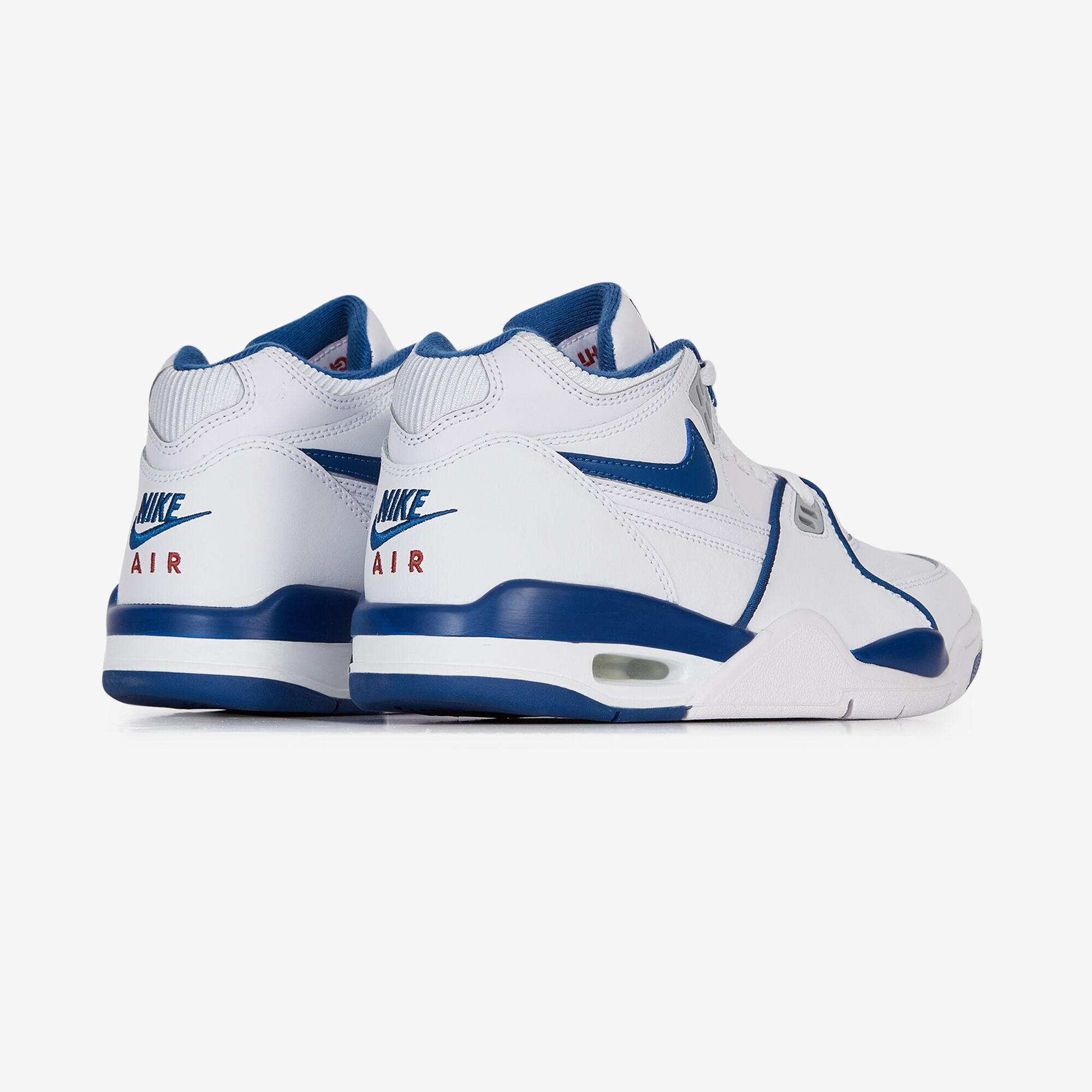 Nike air flight 89 white blue store