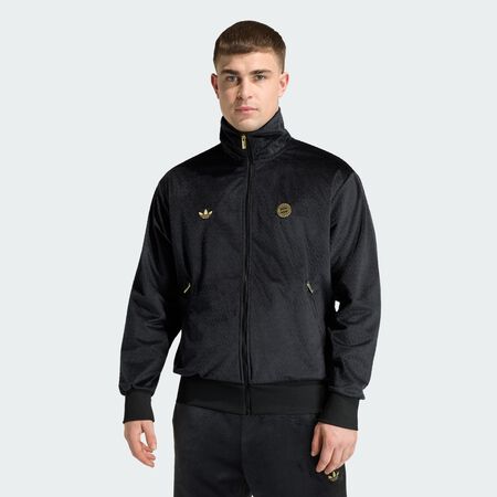 ADIDAS PERFORMANCE Veste de surv&ecirc;tement FC Bayern Black HOMME