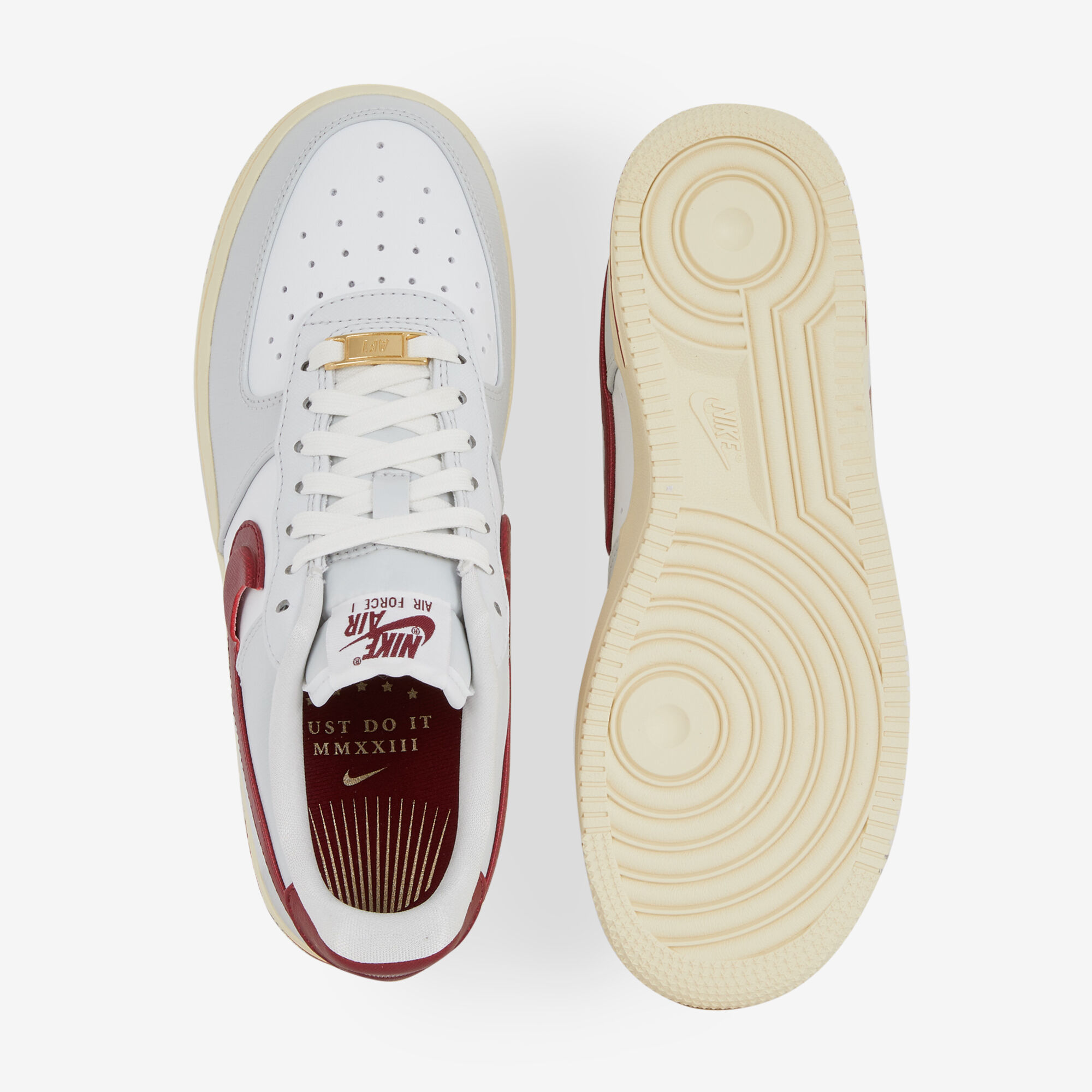 Air force 2025 1 blanche bordeaux
