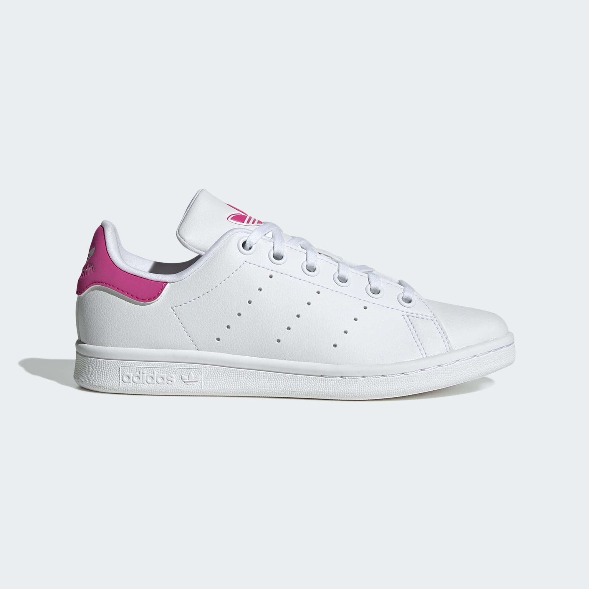 ADIDAS ORIGINALS Stan Smith Shoes Kids Cloud White Cloud White Semi Lucid Fuchsia SNEAKERS KIDS Courir