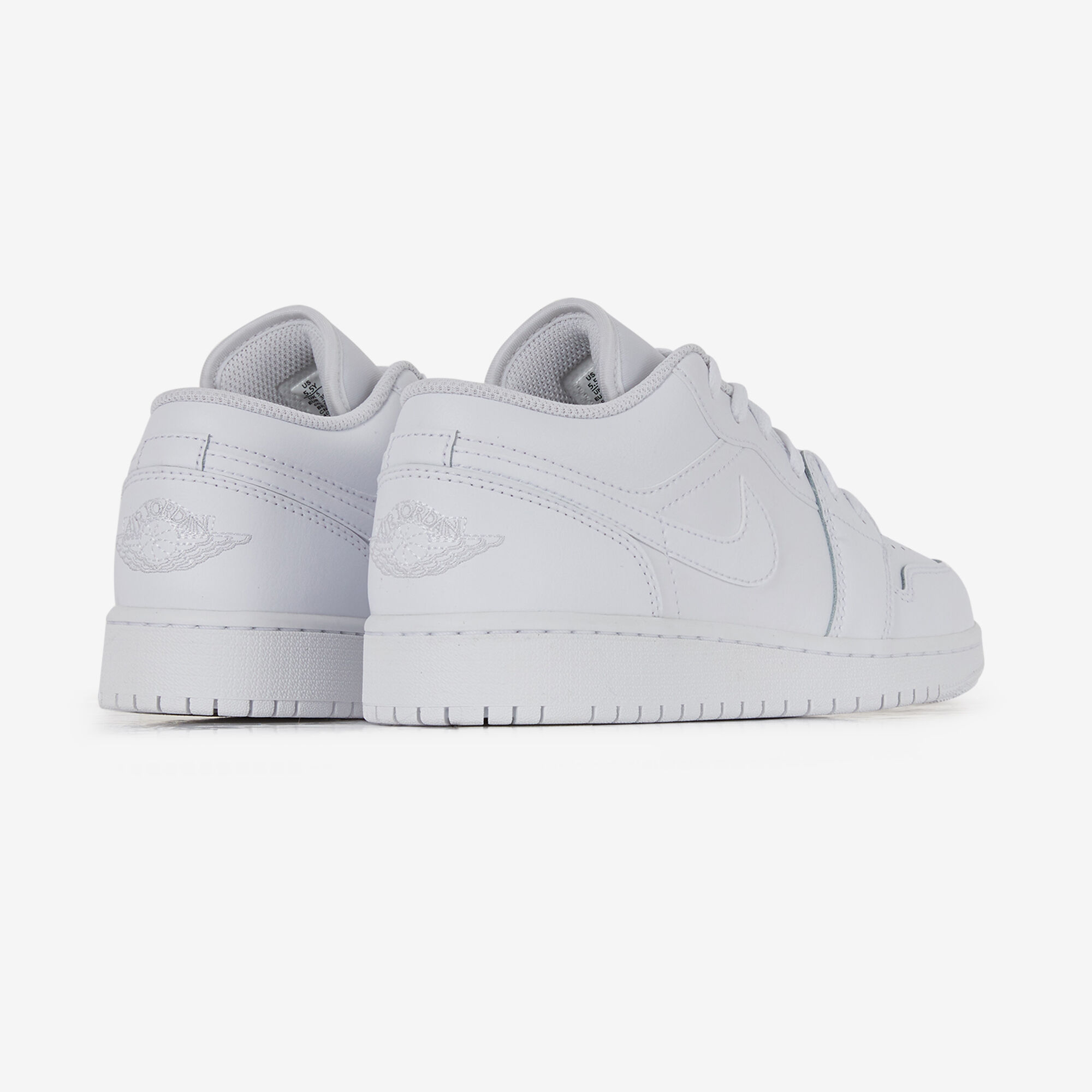 JORDAN AIR JORDAN 1 LOW SNEAKERS ENFANT BLANC LACETS Courir