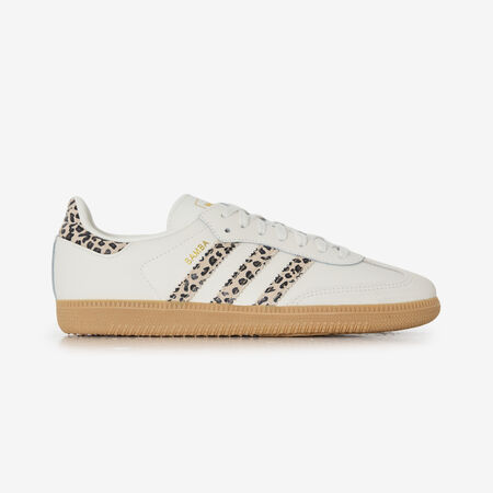 ADIDAS ORIGINALS samba SAMBA OG LEOPARD WHITE/BROWN JUNIOR