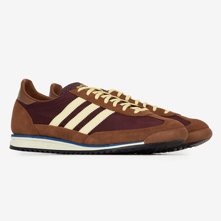 ADIDAS ORIGINALS sl 72 SL 72 OG MARRON/JAUNE HOMME