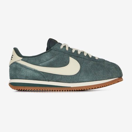 NIKE cortez CORTEZ VERT/BEIGE FEMME