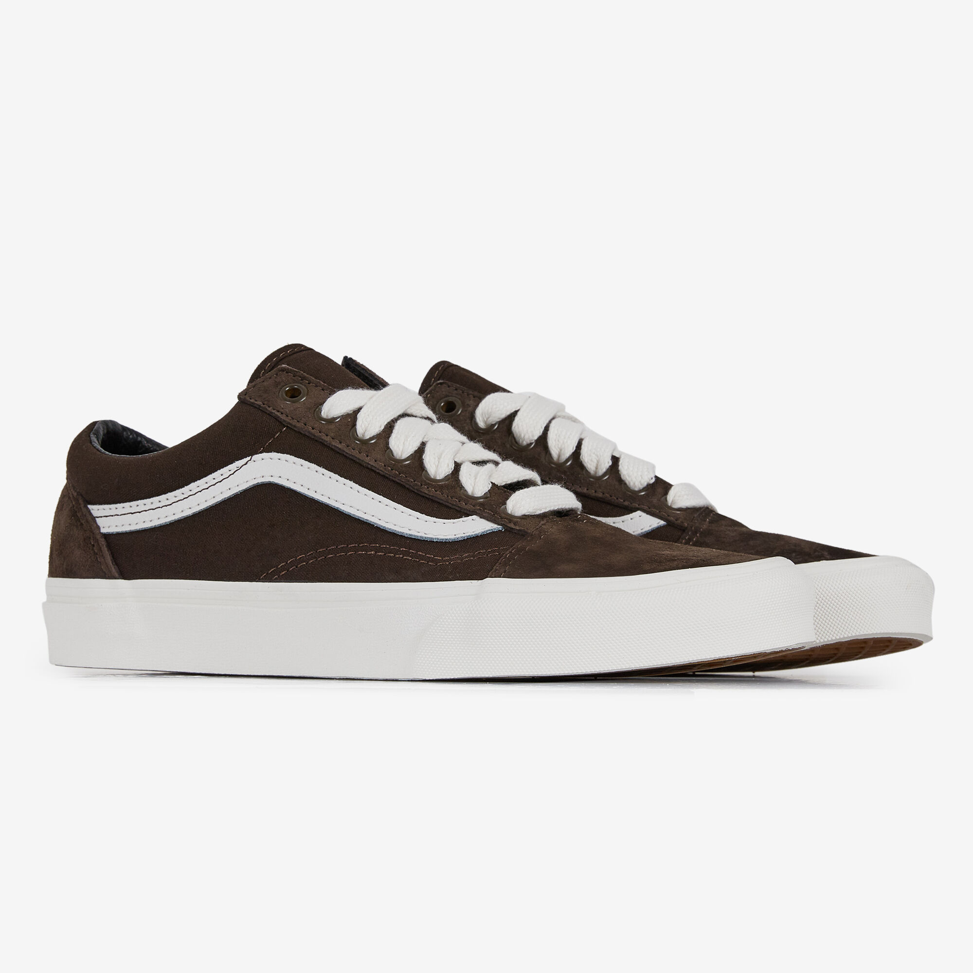 VANS OLD SKOOL OVERLACE BLACK WHITE SNEAKERS MEN Courir