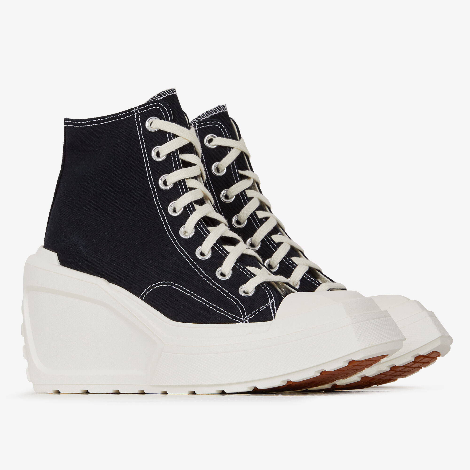 Converse compensée noire sales