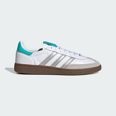 ADIDAS ORIGINALS HANDBALL SPEZIAL MERCEDES SHOES Cloud White / Silver Metallic / Gum MEN