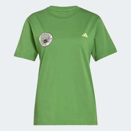 ADIDAS SPORTSWEAR adidas x FARM Graphic Tee Crew Green WOMEN