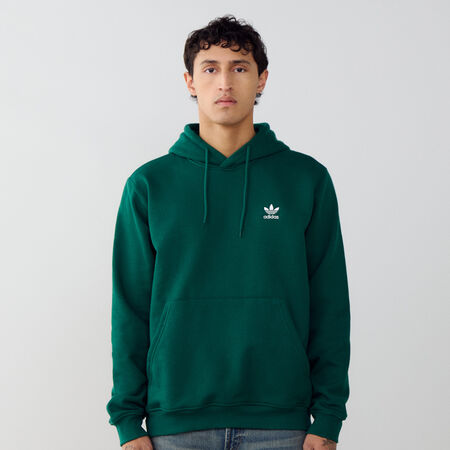 ADIDAS ORIGINALS HOODIE ESSENTIAL TREFOIL GREEN MEN