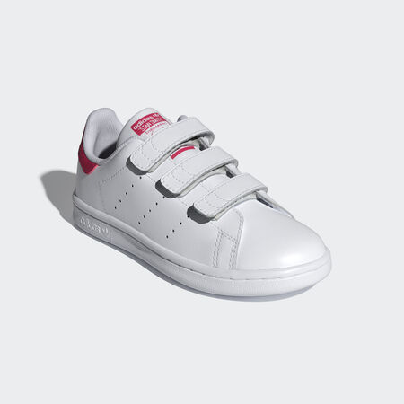 ADIDAS ORIGINALS Stan Smith Comfort Closure Shoes Kids Cloud White / Cloud White / Bold Pink BABIES