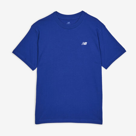 NEW BALANCE TEE SHIRT SMALL LOGO ESSENTIALS BLEU/BLANC HOMME