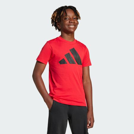 ADIDAS SPORTSWEAR Essentials Tee Kids Pure Ruby / Black JUNIOR