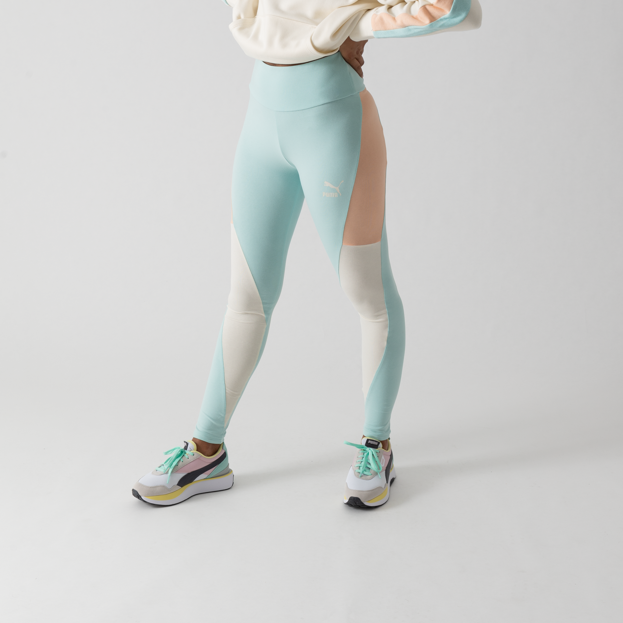 legging puma bleu