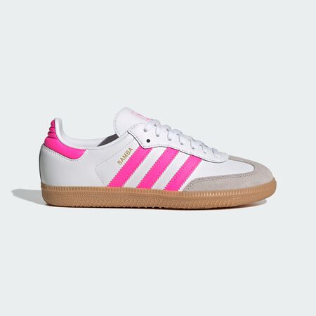 ADIDAS ORIGINALS samba SAMBA OG BLANC/ROSE JUNIOR